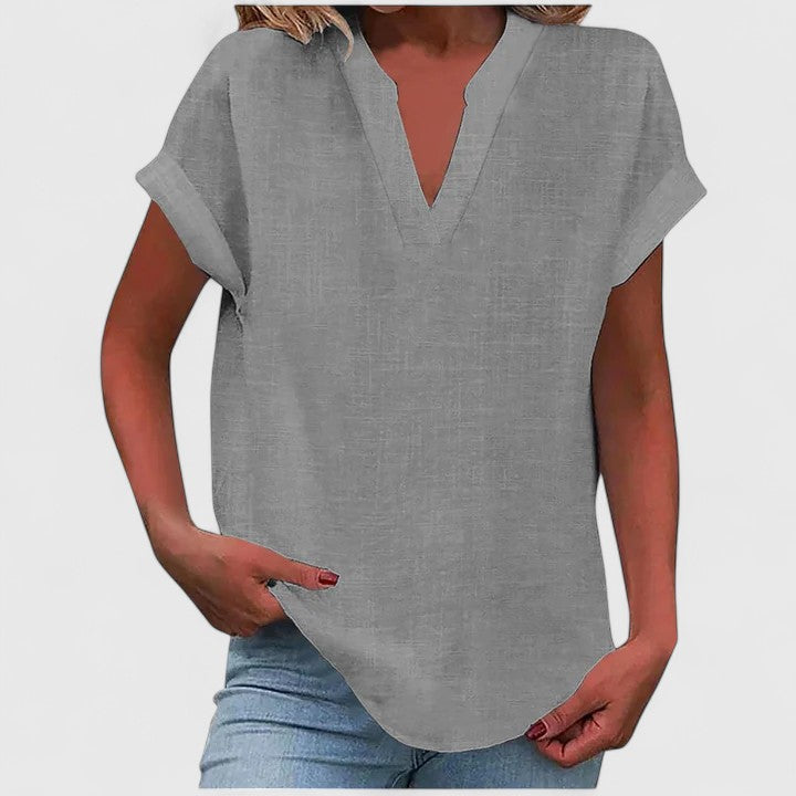 Xavinah | Blouse confortable à col en V