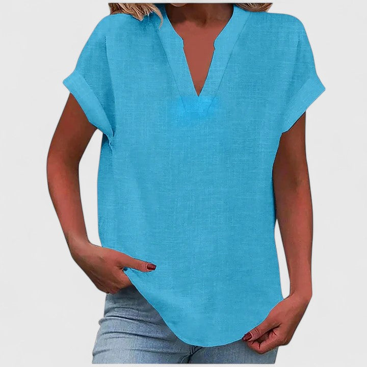 Xavinah | Blouse confortable à col en V