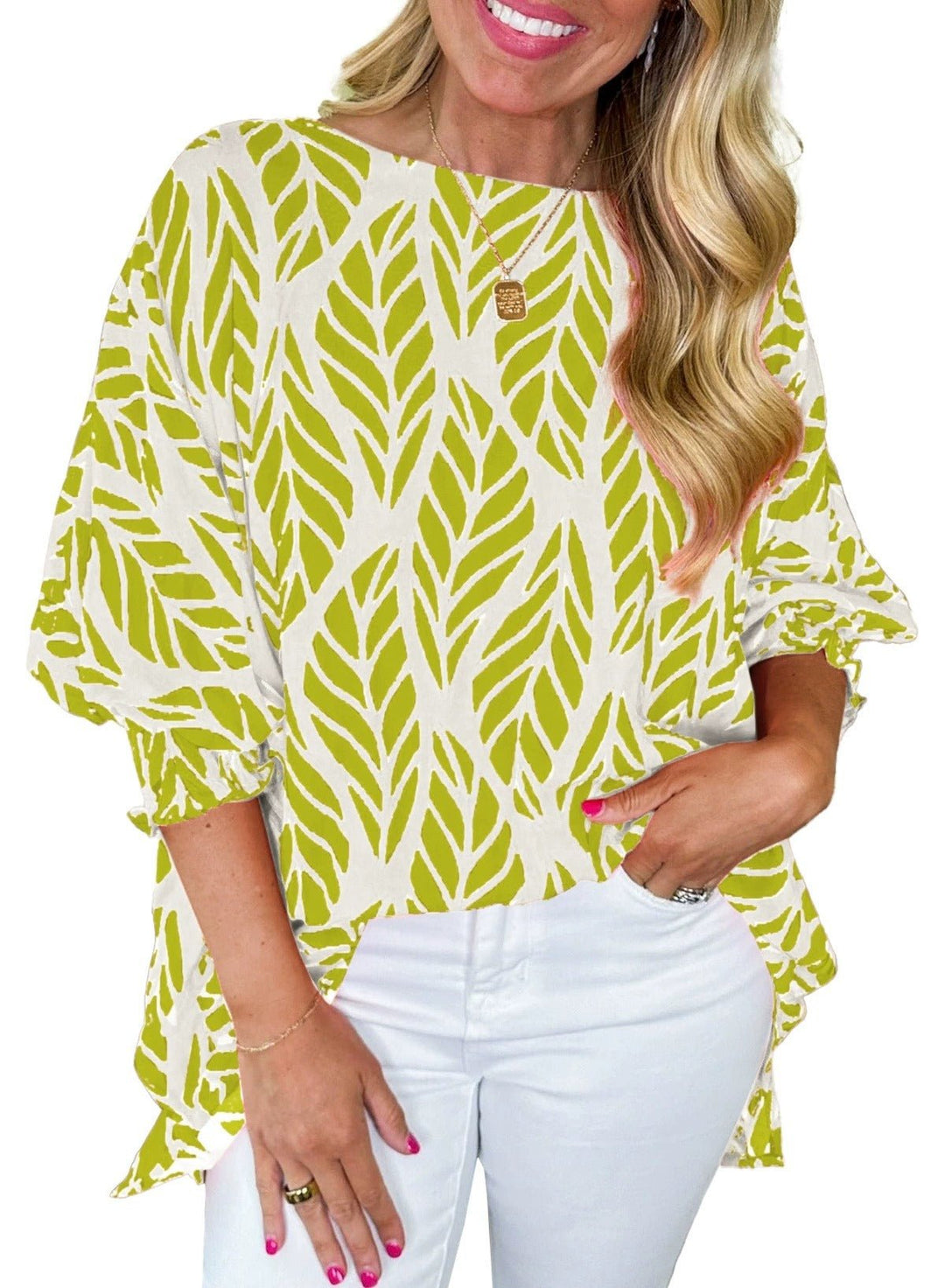 Risa | Blouse à manches bouffantes