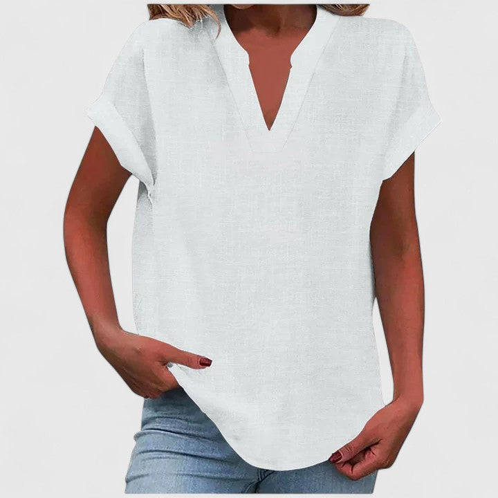 Xavinah | Blouse confortable à col en V