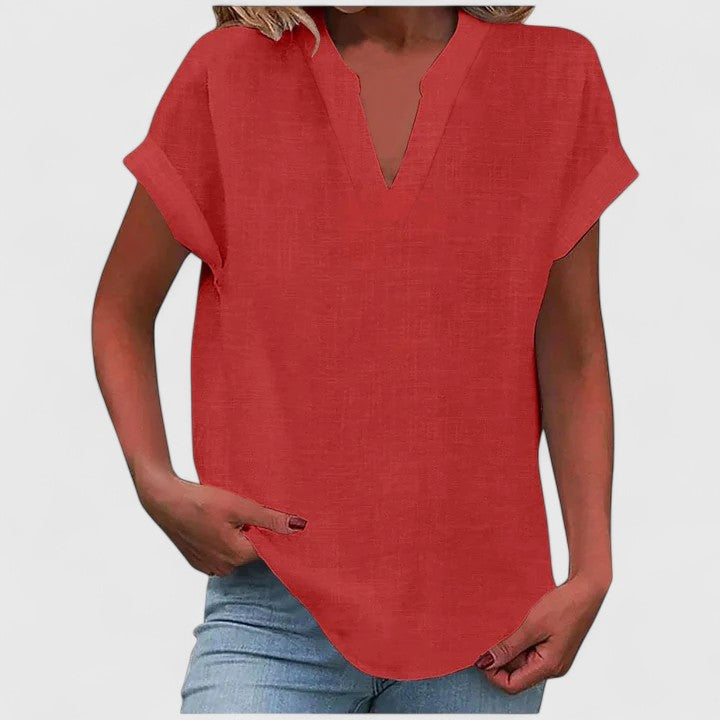 Xavinah | Blouse confortable à col en V