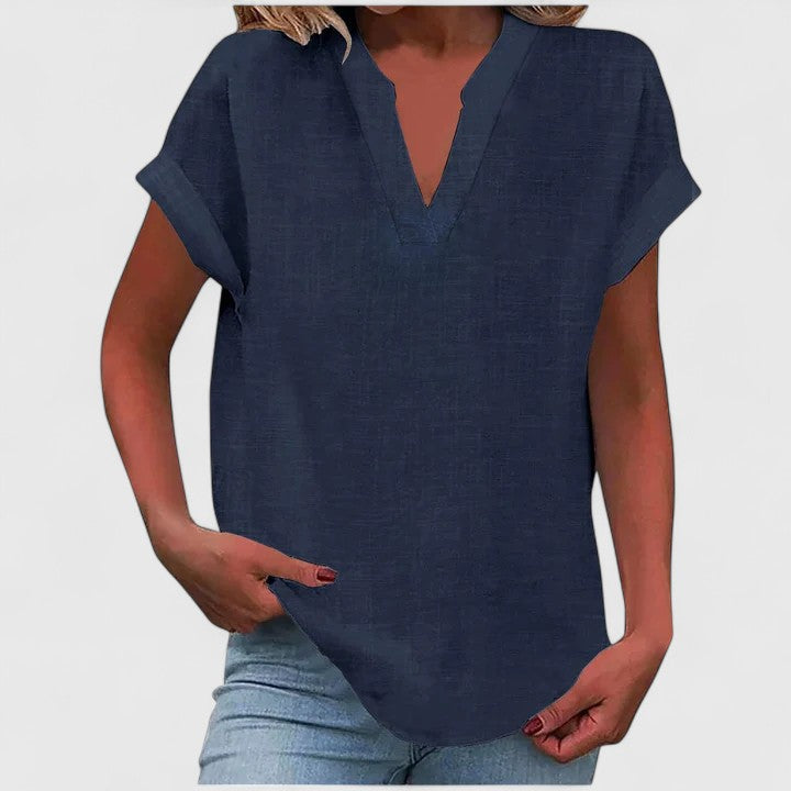 Xavinah | Blouse confortable à col en V