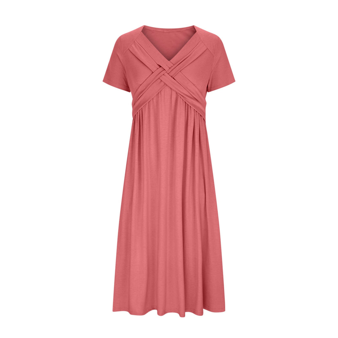 Mirella™ | Robe à col en V stylée