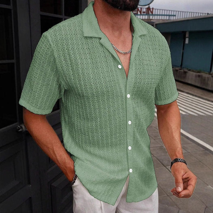 Chemise boutonnée Ezra Riviera