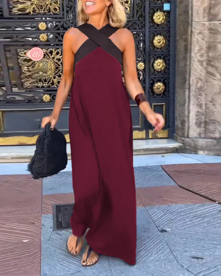 Delphine - Robe à coupe croisée