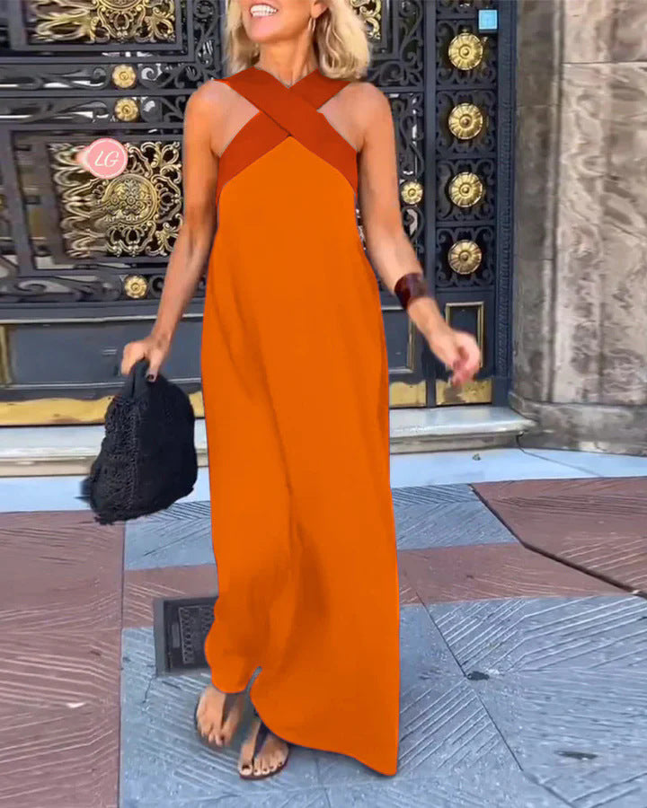 Delphine - Robe à coupe croisée