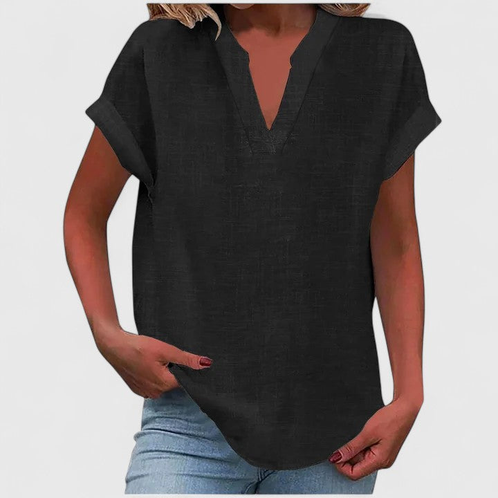 Xavinah | Blouse confortable à col en V