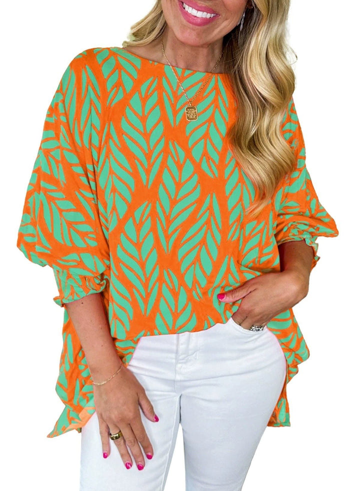 Risa | Blouse à manches bouffantes