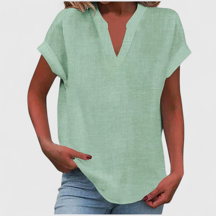 Xavinah | Blouse confortable à col en V