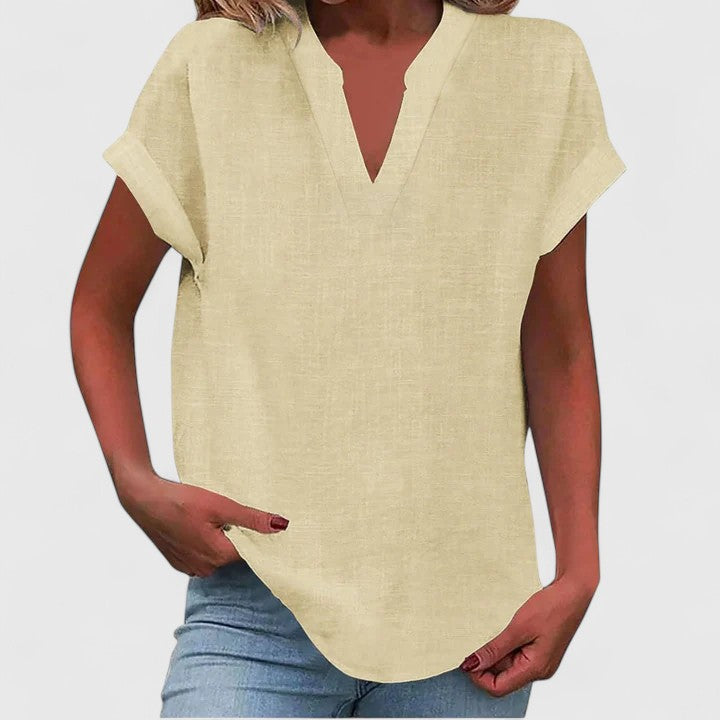 Xavinah | Blouse confortable à col en V