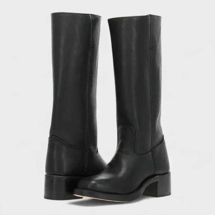 Noor | Retro-inspirierte Stiefel mit rutschfester Außensohle und gepolsterter Einlegesohle