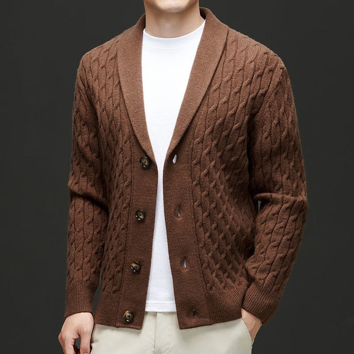 Cardigan en laine mérinos Melbourne
