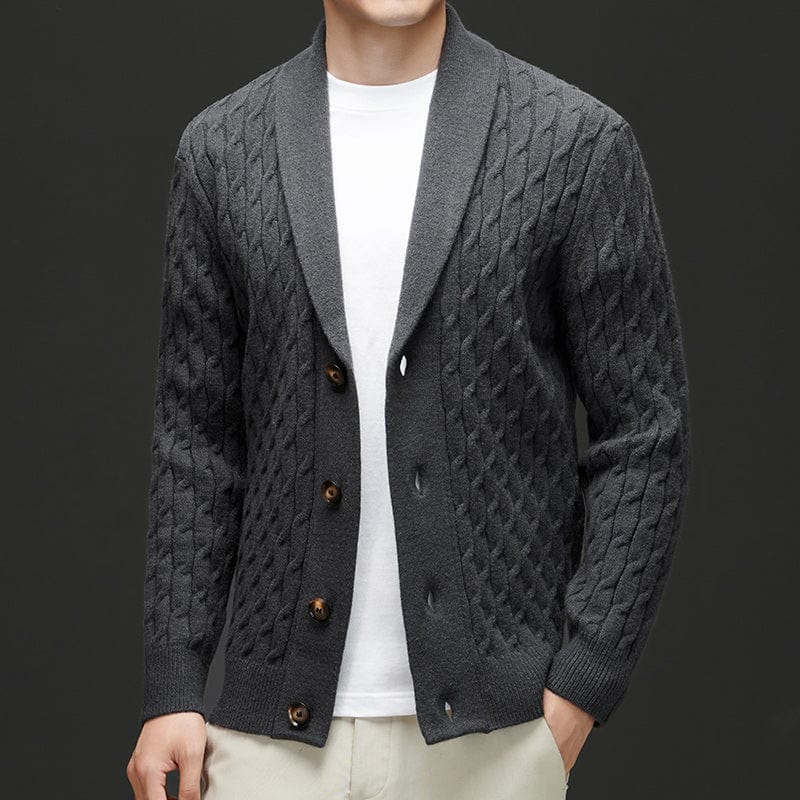 Cardigan en laine mérinos Melbourne