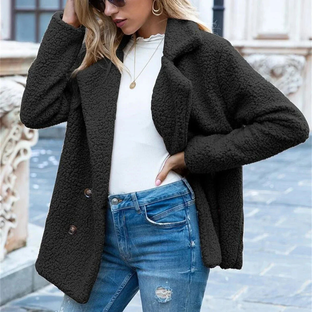 Lavinia | Cozy Fleece Coat with Ultra-Soft Texture and Flattering Silhouette