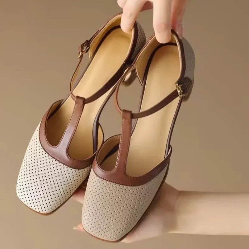 Chaussures à talon moyen Isava
