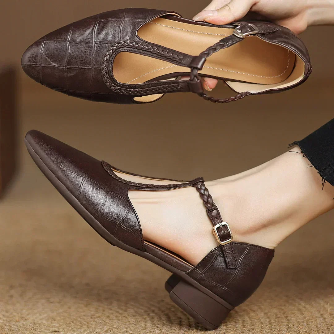 Lida | Mary Janes Kepa en cuir