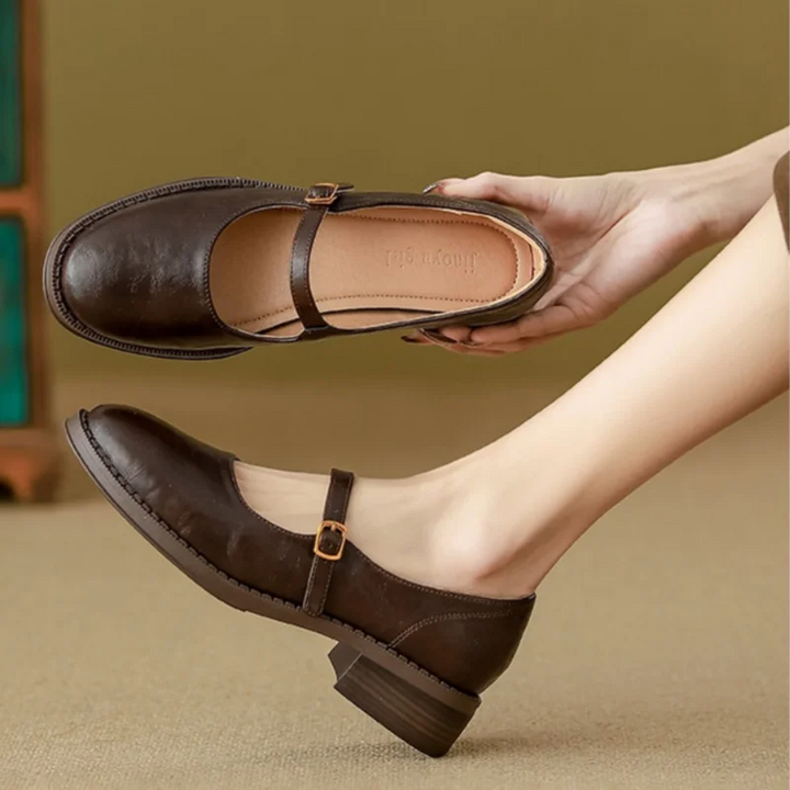 Rachel | Mary Janes classiques confortables en cuir