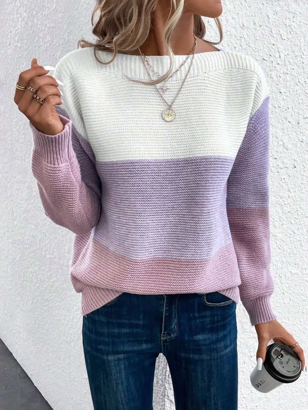 Mia | Pull dégradé
