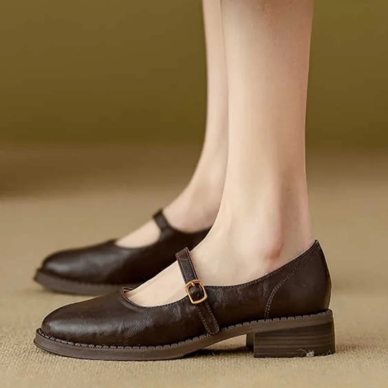 Rachel | Mary Janes classiques confortables en cuir