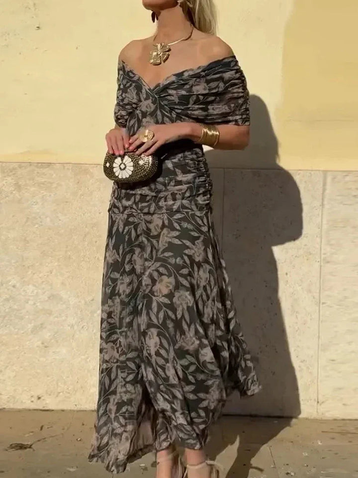 Hayden Laluna® | Robe élégante à décolleté en V
