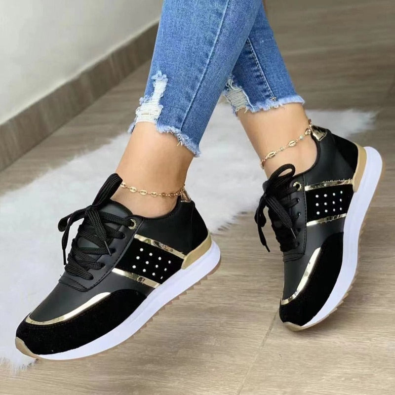 Melanie | Baskets confortables et bien maintenues avec semelle intérieure rembourrée