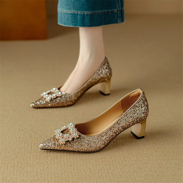 Escarpins pailletés Gloria