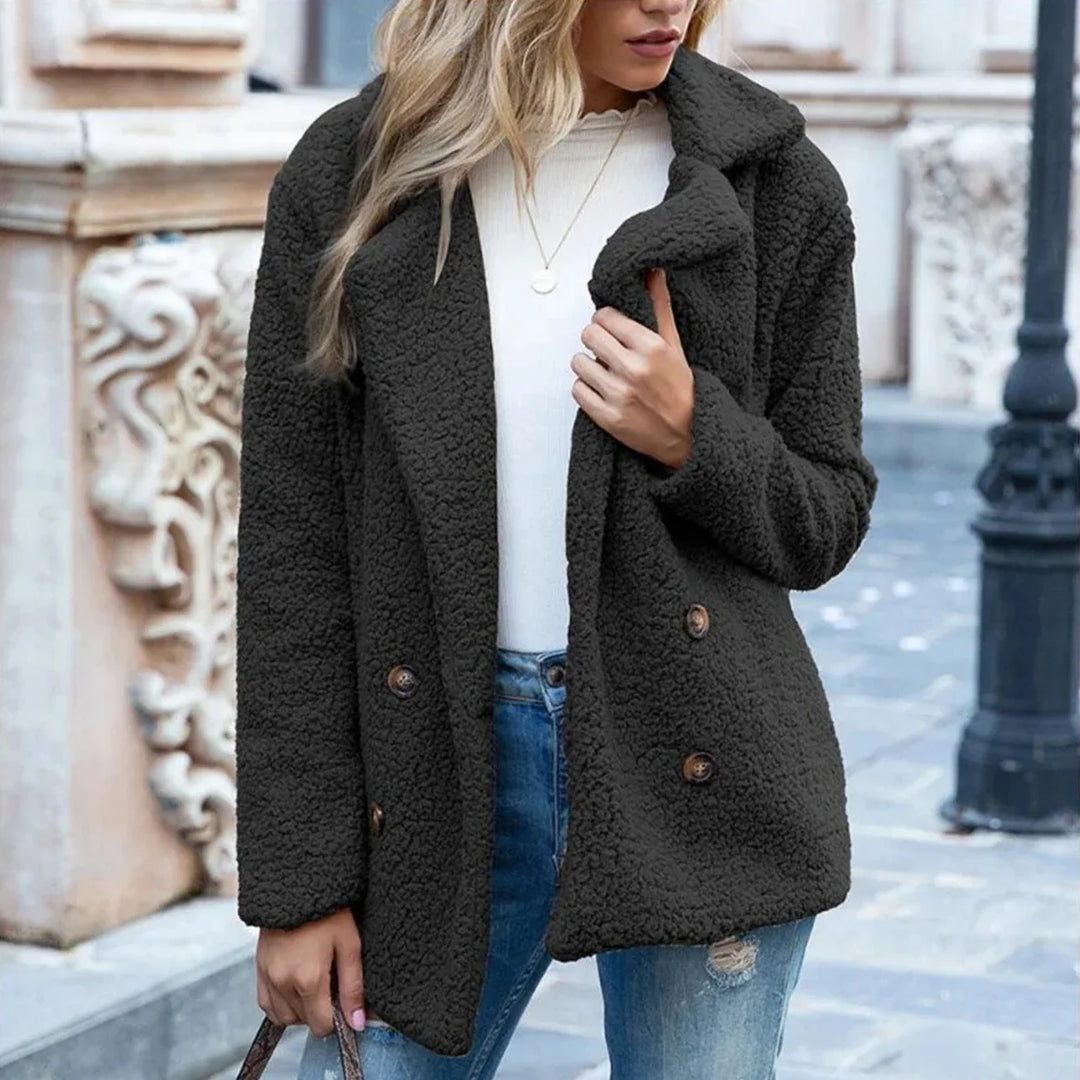 Lavinia | Cozy Fleece Coat with Ultra-Soft Texture and Flattering Silhouette