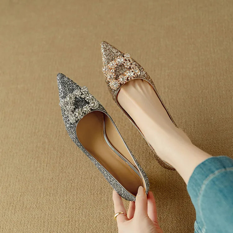 Escarpins pailletés Gloria