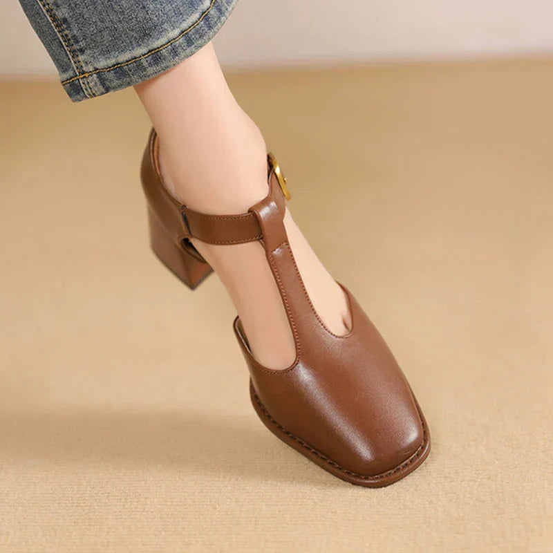 Halviera Retro Mary Janes