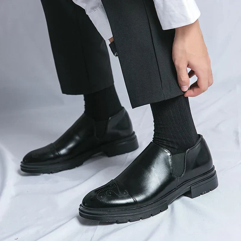 Liam™ - Chaussures en cuir vegan élégantes