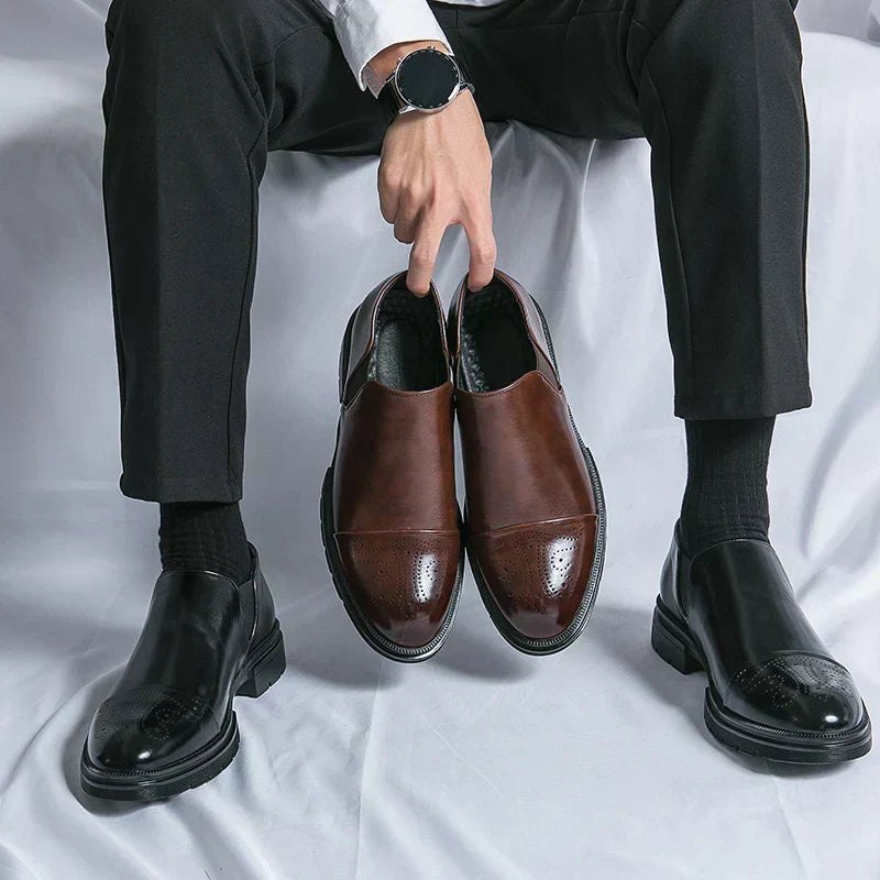 Liam™ - Chaussures en cuir vegan élégantes