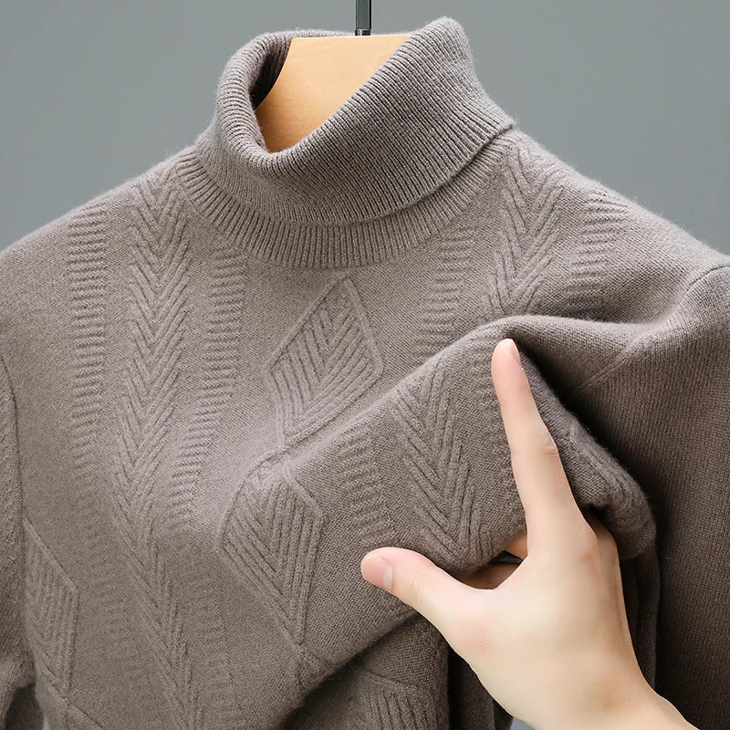 Ethan™ - Pull confortable en pure laine douce