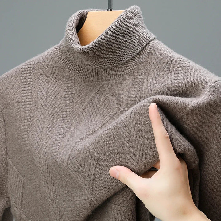 Ethan™ - Pull confortable en pure laine douce