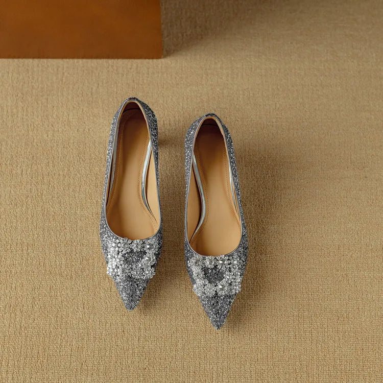 Escarpins pailletés Gloria