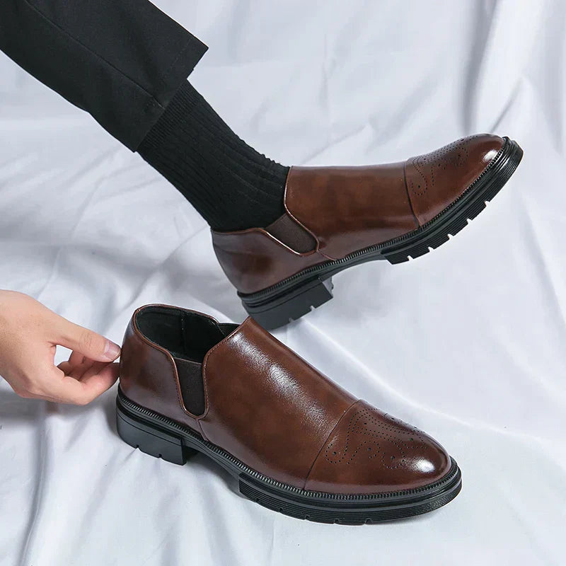 Liam™ - Chaussures en cuir vegan élégantes