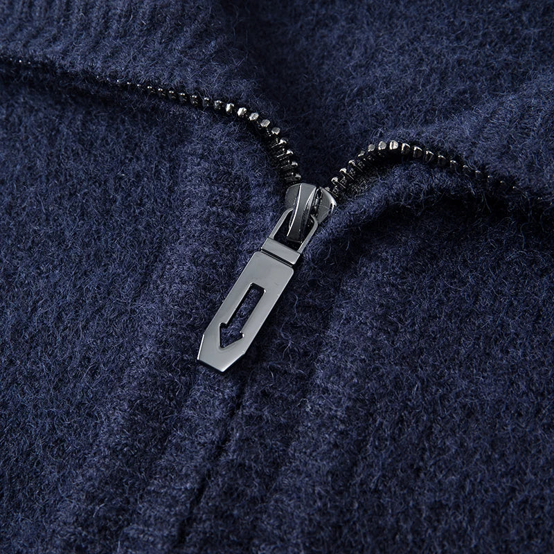 Isaac™ - Pull doux et chaud à demi-fermeture éclair
