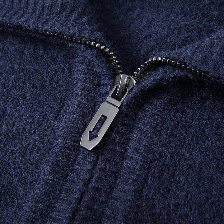 Isaac™ - Pull doux et chaud à demi-fermeture éclair