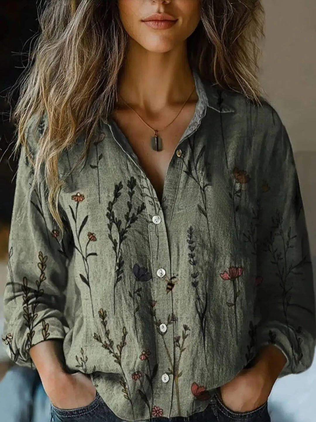 Hayden Delanova | Blouse sophistiquée