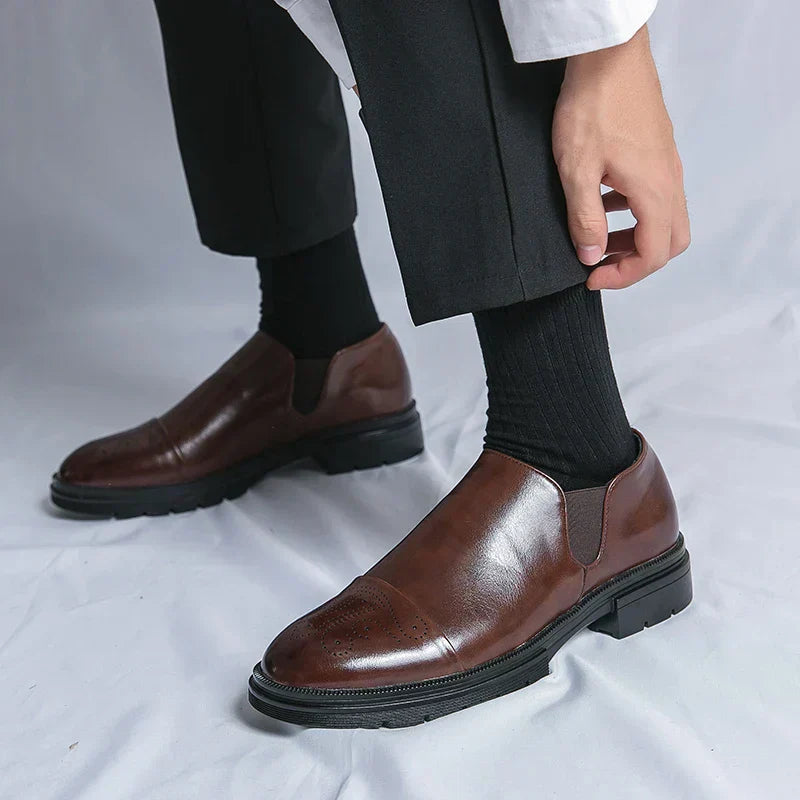 Liam™ - Chaussures en cuir vegan élégantes