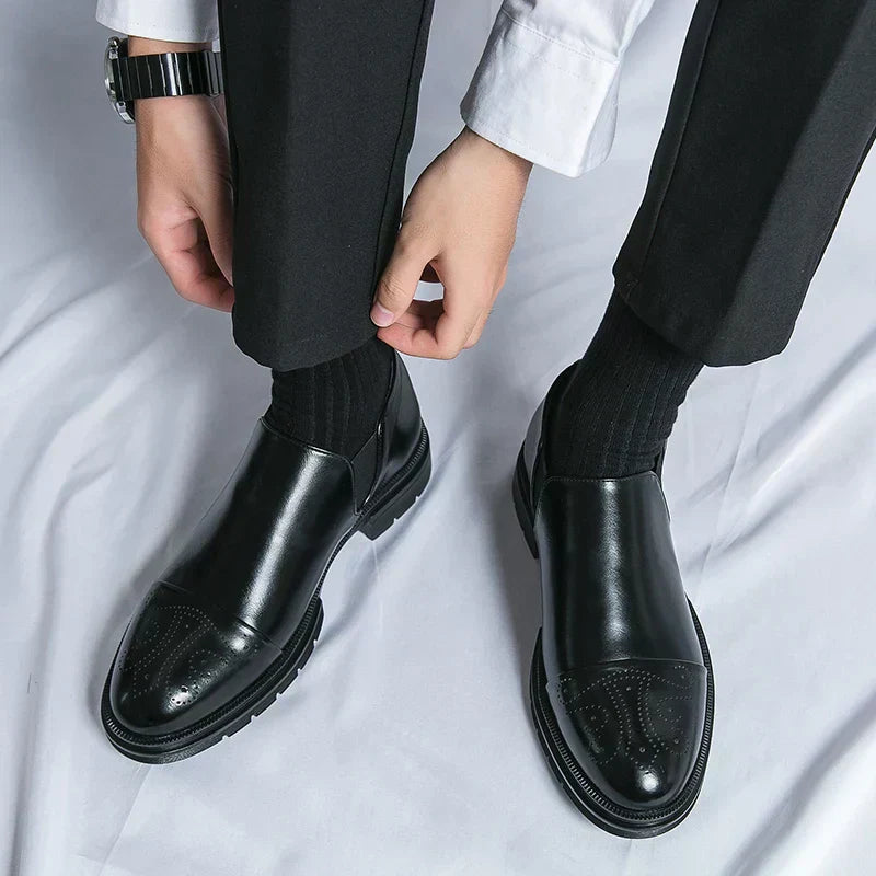Liam™ - Chaussures en cuir vegan élégantes