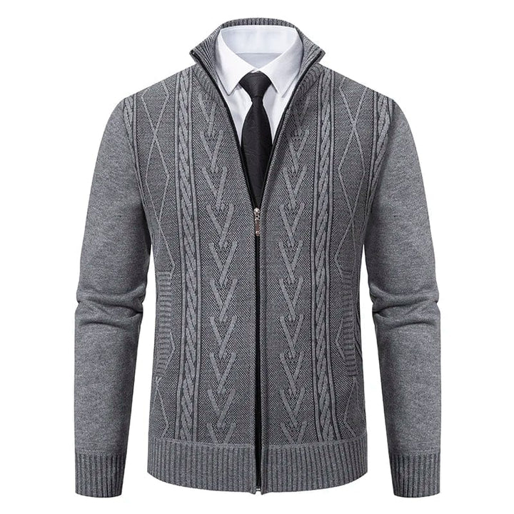 Cardigan zippé tricoté Aristo