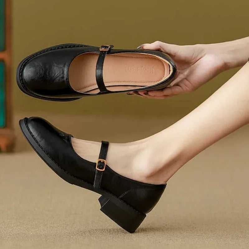 Rachel | Mary Janes classiques confortables en cuir