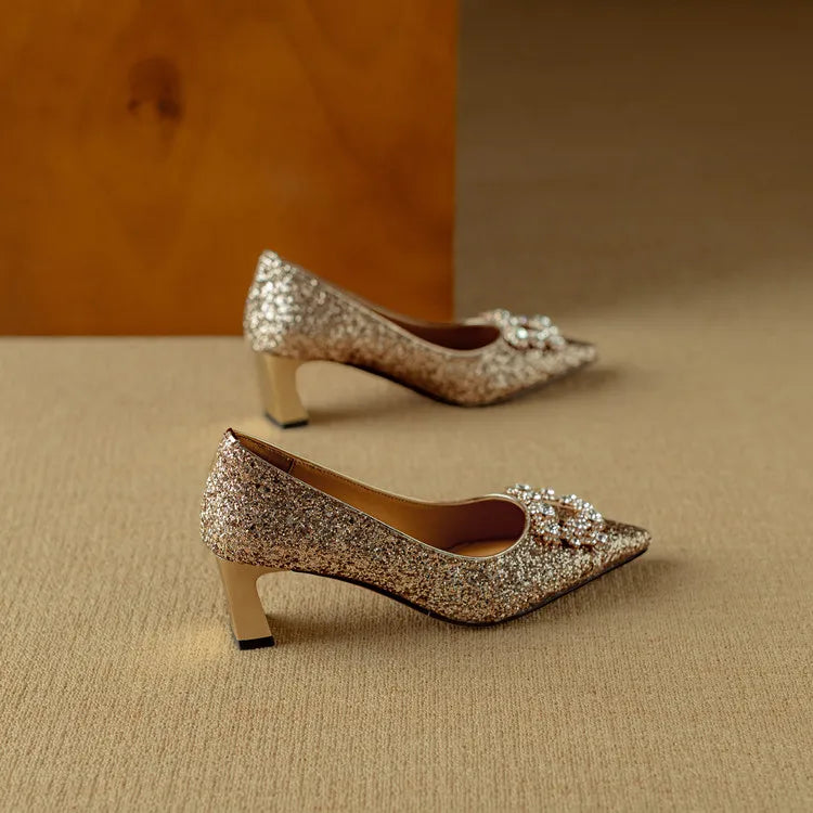 Escarpins pailletés Gloria