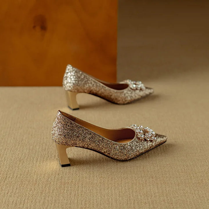 Escarpins pailletés Gloria