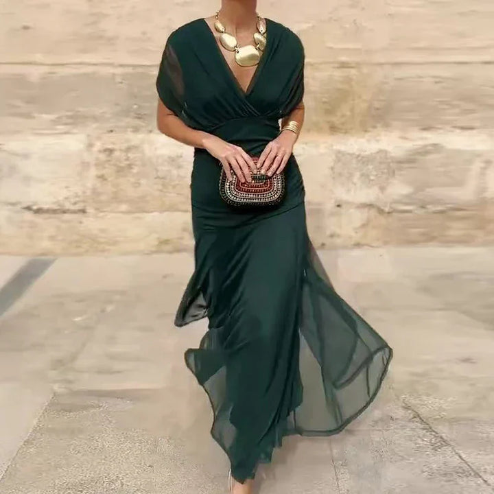 Hayden Laluna® | Robe élégante à décolleté en V
