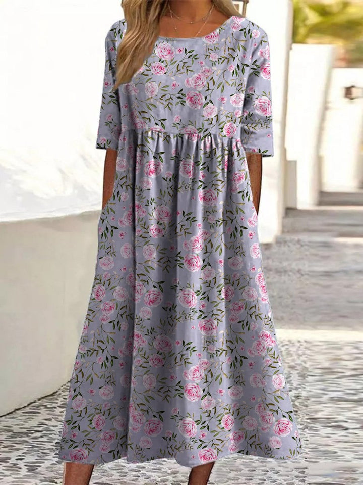 Wendy | Robe midi décontractée