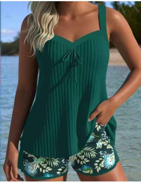 Women's Floral Print Swimwear Set