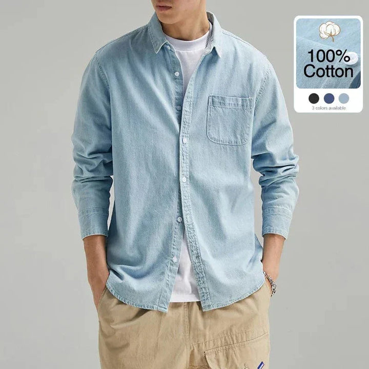 Chemise en jean classique Everett