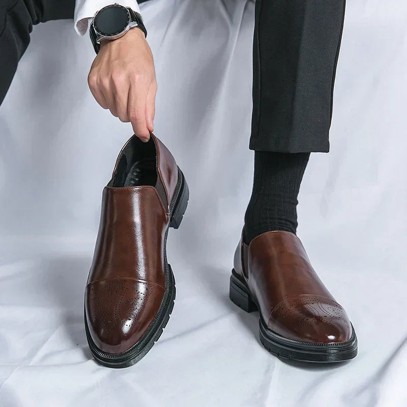 Liam™ - Chaussures en cuir vegan élégantes