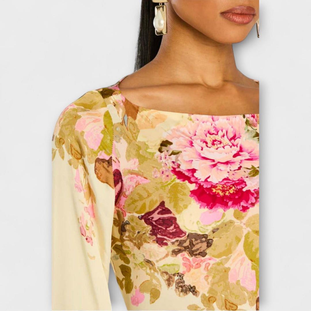 Kelly - Robe maxi pour les fêtes de jardin